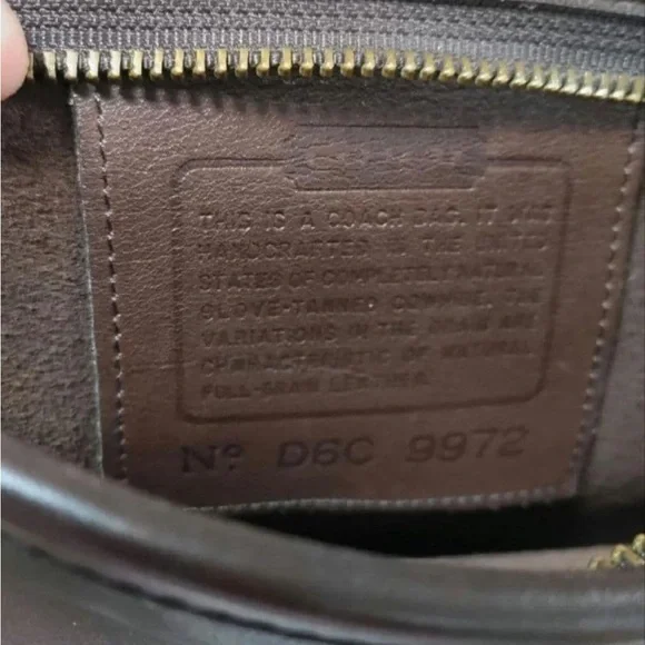 Coach Brown Leather Wristlet - Picture 2 of 11